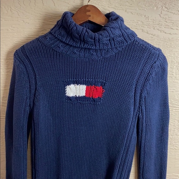 Tommy Hilfiger #51 Chunky Knit Logo Sweater - Picture 2 of 6